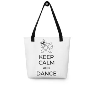 Stoffbeutel “Keep calm and dance”